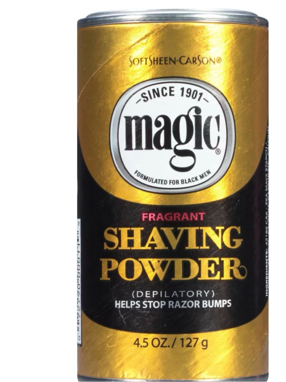 Magic Gold & Black Fragrant Shaving Powder for Men